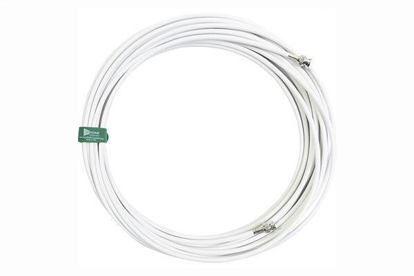 Audio-Technica WRG8X25 White Jacket 25’ RG8X Coaxial Cable - Creation Networks
