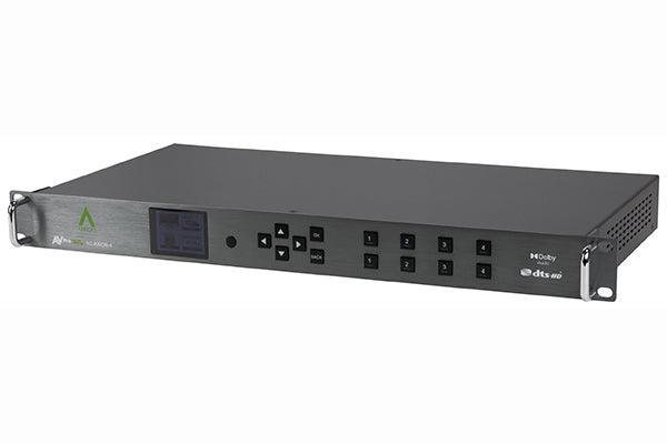 AV Pro Edge AC-AXION-4 4 HDMI Input, 4 HDBaseT/HDMI Output Matrix Switcher with Dolby Atmos & DTS Audio - Creation Networks