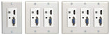 AV Pro Edge AC-CXWP-VGA-T HDMI or VGA Wall Plate Transmitter via HDBaseT - Creation Networks