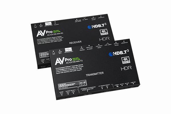 AV Pro Edge AC-EX100-444-KIT Ultra Slim 100 Meter 4K60 4:4:4, HDR  HDBaseT Extender - Creation Networks