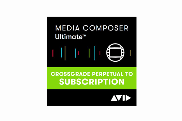 Avid Media Composer Perpetual Floating License CROSSGRADE to Ultimate Floating 1-Year Subscription (5 Seat) - Creation Networks