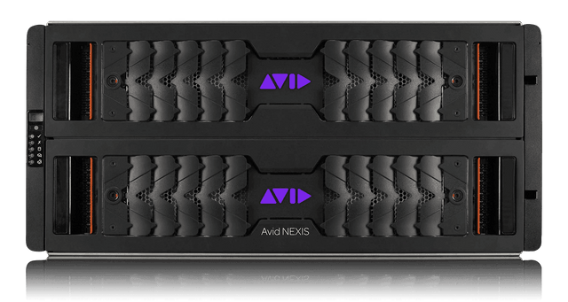 Avid NEXIS | F5 240TB, Half populated 4x 60TB Media Packs, includes; two SSDs, two 6TB spare drives, two 220V PSU, 5 cooling modules, rack mount kit. Elite Support - Creation Networks