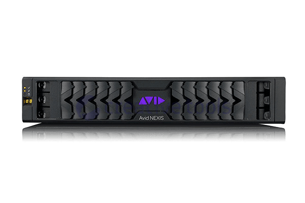 Avid NEXIS | F5 240TB, Half populated 4x 60TB Media Packs, includes; two SSDs, two 6TB spare drives, two 220V PSU, 5 cooling modules, rack mount kit. Elite Support - Creation Networks