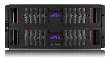 Avid NEXIS | F5 240TB, Half populated 4x 60TB Media Packs, includes; two SSDs, two 6TB spare drives, two 220V PSU, 5 cooling modules, rack mount kit. ExpertPlus with Hardware Support - Creation Networks