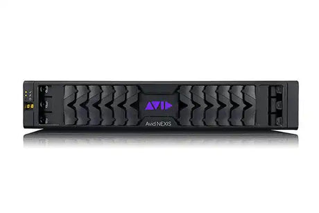 Avid NEXIS | F5 400TB, Half populated 4x 100TB Media Packs, includes; two SSDs, two 10TB spare drives, two 220V PSU, 5 cooling modules, rack mount kit. ExpertPlus with Hardware Support - Creation Networks