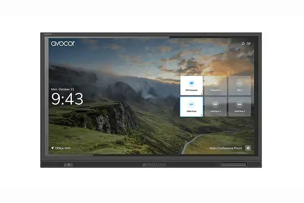 Avocor 55" E Series Interactive Display - AVE-5530 Interactive Displays Avocor