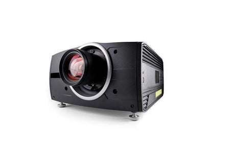 Barco F70-4K4; RGB color wheel for increased motion, color- and SRP- performance; Brightness: 4000; Resolution: WQUXGA / 4KUHD; Illumination: Laser phosphor; Cabinet Color: Black - R9008791 - Creation Networks