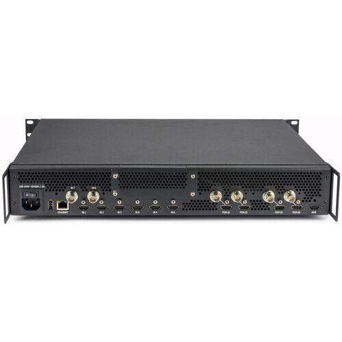 Barco PDS-4K HDMI & SDI Single/dual screen presentation switcher iN: 6x HDMI 2.0 + 2x 12G-SDI - R9009651B - Creation Networks