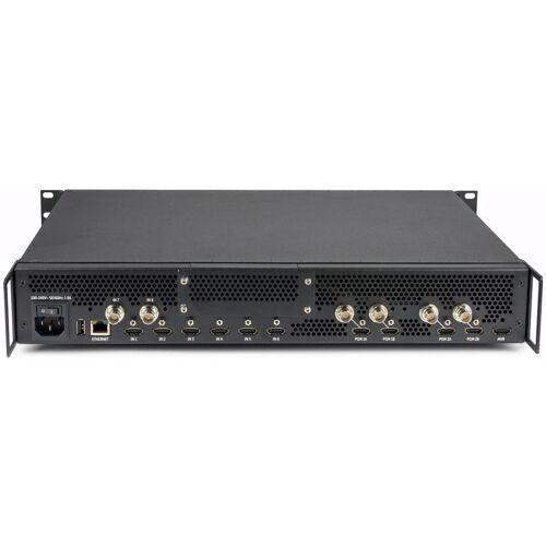 Barco PDS-4K HDMI & SDI with Audio/DisplayPort Card; Single/dual screen presentation switcher with Dante Audio - R9009653 - Creation Networks