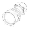Barco Projector Lens, G lens (2.90 - 5.50 : 1) Ultra Long Zoom - R9832778 - Creation Networks