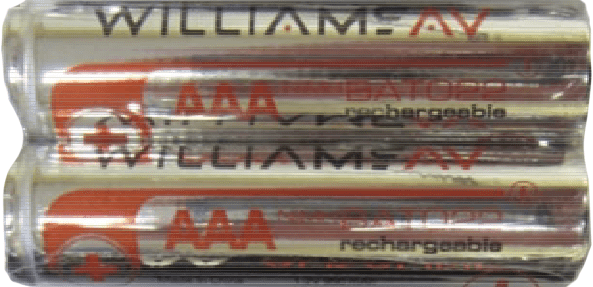 Williams Sound BAT 022-2 Two AAA NiMH rechargeable batteries - Creation Networks