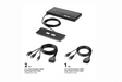 Belkin F1DN202MOD-HH-4 KVM Switchbox - Creation Networks