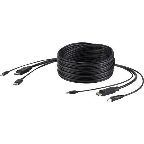 Belkin KVM Cable -TAA DP/USB/Aud SKVM CBL, DP M/M; USB A/B - 6 ft-F1D9022B10 - Creation Networks