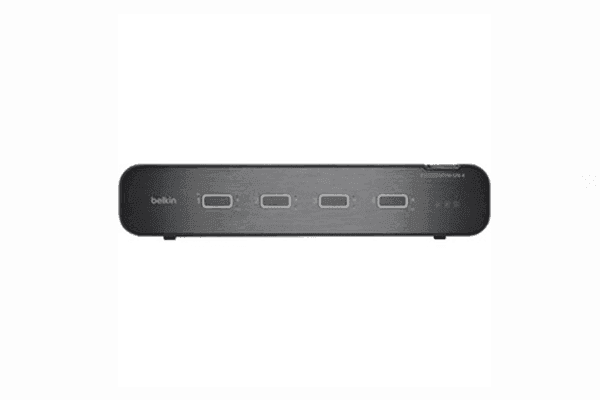 Belkin Universal 2nd Gen Secure KVM Switch, 4-Port Dual Head No CAC - Creation Networks