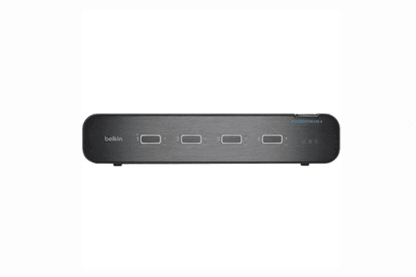 Belkin Universal 2nd Gen Secure KVM Switch, 4-Port Dual Head w/ CAC - Creation Networks