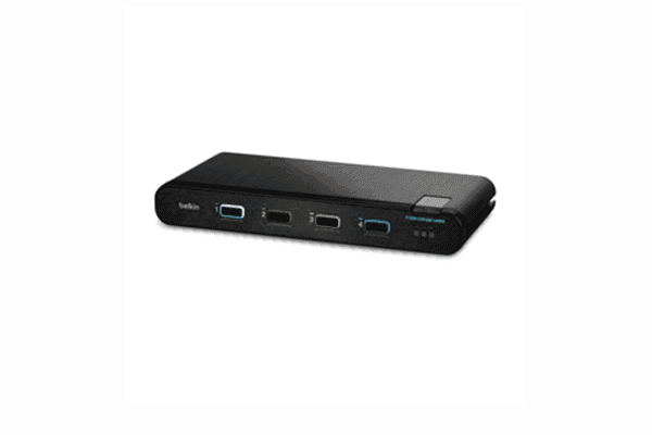 Belkin Universal 2nd Gen Secure KVM Switch, 4-Port Single Head No CAC - Creation Networks