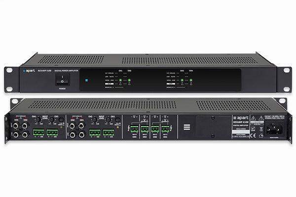 Biamp Commercial REVAMP4100 Quad Digital amplifier, convection cooled - 911.0655.900 - Creation Networks