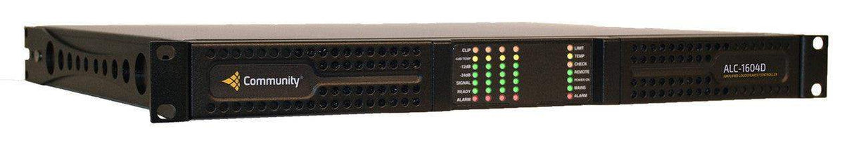 Biamp Community ALC-1604D 4 Channels x 1600W + DSP and Dante Amplified Loudspeaker Controller - 911.1351.900 - Creation Networks