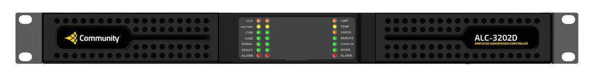 Biamp Community ALC-3202D 2 Channels x 3200W + DSP and Dante Amplified Loudspeaker Controller - 911.1352.900 - Creation Networks