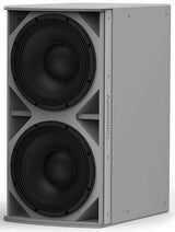 Biamp Community IS6-218WR Medium Power Dual 18-Inch Subwoofer (Weather-Resistant, Grey) - Creation Networks
