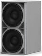 Biamp Community IS6-218WR Medium Power Dual 18-Inch Subwoofer (Weather-Resistant, Grey) - Creation Networks