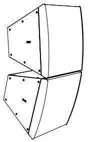 Biamp Community LVH-906/AP Large Format, High Output, Horn Loaded 4 x 12-inch 3-Way, Variable Vertical Dispersion x 60 Horizontal, Active Plus (Priced Individually, Sold in Pairs) Black - 911.1778.900 Speakers Biamp