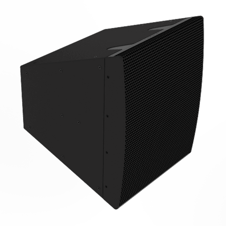 Biamp Community LVH-909WRC/AS Large Format, High Output, Horn Loaded 4 x 12-inch 3-Way, Variable Vertical Dispersion x 90 Horizontal, Active Standard, Weather-Resistant Custom Color - Creation Networks