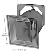 Biamp Community R2-694Z Full-Range 3-Way Dual 12-Inch High Output Horn Loaded 60-90 X 40 Speaker - 911.1279.900 - Creation Networks