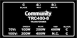Biamp Community TRC400-8 Tranformer 400W, 8 Ohms - Creation Networks