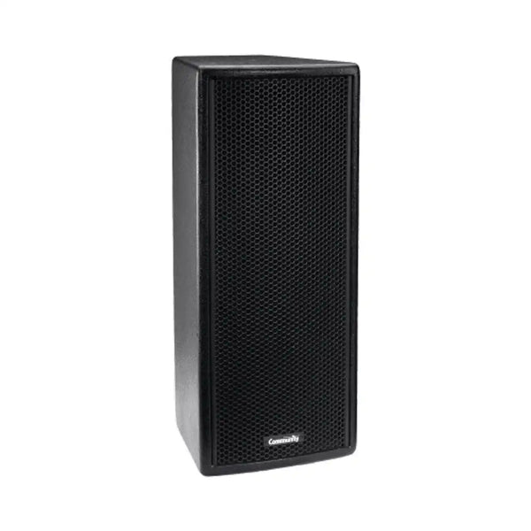 Biamp Community V2-28 Full-Range 2-Way Dual 8-Inch 90 X 70 Speaker (Bl ...