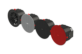 Biamp Desono C-IC6 In-Ceiling, Indoor 6.5" Coaxial Loudspeaker (Pair, Black) - 911.0953.900 - Creation Networks