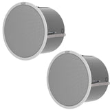 Biamp Desono D10SUB 10-Inch Ceiling Subwoofer (White / Pair) - Creation Networks