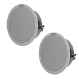 Biamp Desono D4 4.5-Inch Ceiling Loudspeaker (White / Pair) - Creation Networks