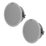 Biamp Desono D4 4.5-Inch Ceiling Loudspeaker (White / Pair) - Creation Networks