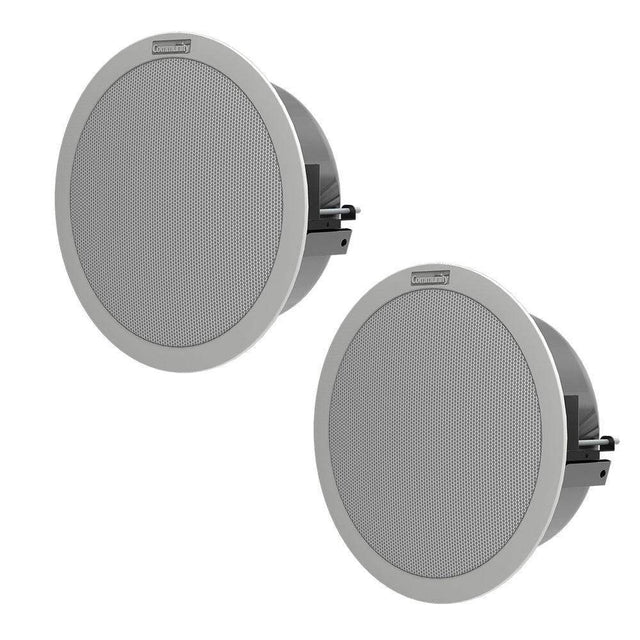 Biamp Desono D4 4.5-Inch Ceiling Loudspeaker (White / Pair) - Creation Networks