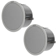 Biamp Desono D6 6.5-Inch Ceiling Loudspeaker (Pair, White) - 911.0547.900 - Creation Networks