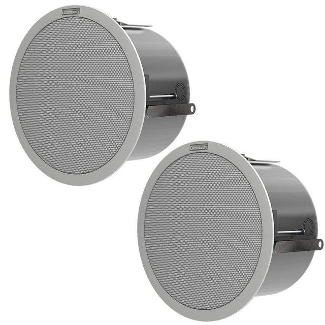 Biamp Desono D6 6.5-Inch Ceiling Loudspeaker (Pair, White) - 911.0547.900 - Creation Networks