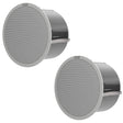 Biamp Desono D8 8-Inch Ceiling Loudspeaker (White / Pair) - 911.0549.900 - Creation Networks