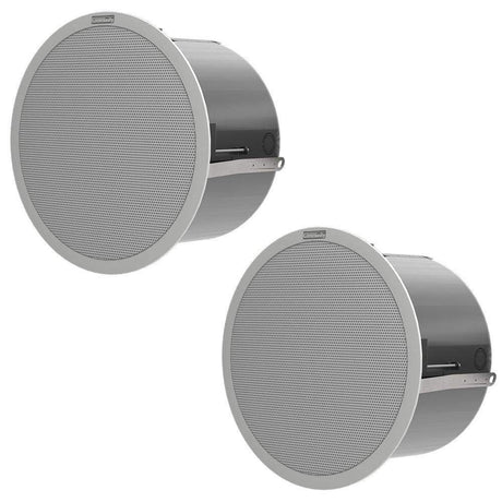 Biamp Desono D8 8-Inch Ceiling Loudspeaker (White / Pair) - 911.0549.900 - Creation Networks