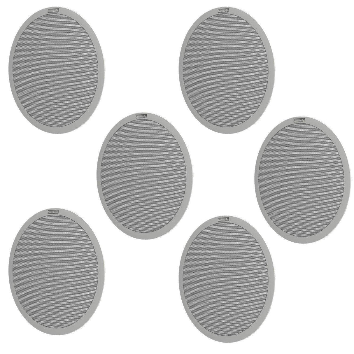 Biamp Desono D8-GRL-B6PK D8 Grille, Black (6 pack) - 911.0951.900 - Creation Networks