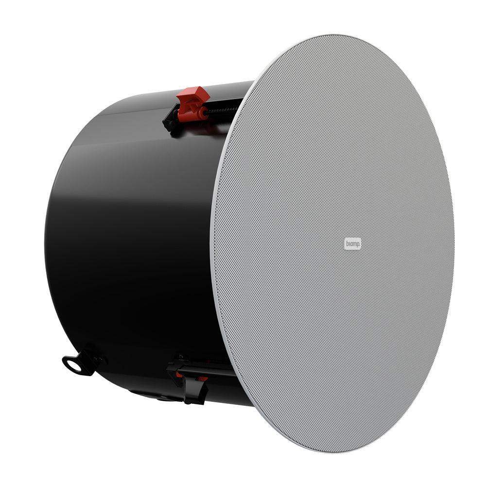 Biamp Desono DX-IC10-W 10” High Output Coaxial In-Ceiling Loudspeaker w/ HF compression driver. 8 Ohm or 70V/100V operation (White / Pair) - 910.0100.900 - Creation Networks