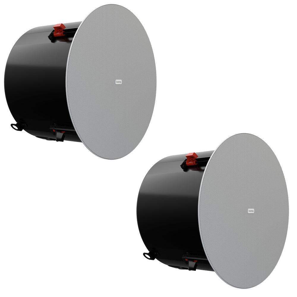 Biamp Desono DX-IC10SUB-W 10” High Output In-Ceiling Subwoofer w/ Internal Crossover. 8 Ohm or 70V/100V operation (White / Pair) - 910.0101.900 - Creation Networks