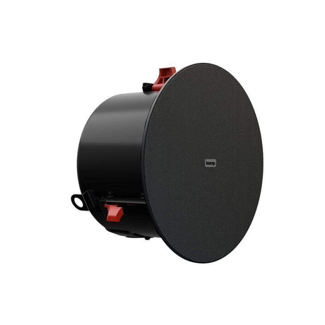 Biamp Desono DX-IC6 6.5” High Efficiency Coaxial In-Ceiling Loudspeaker w/ HF compression driver. 8 Ohm or 70V/100V operation (Pair, Black) - 910.0105.900 - Creation Networks
