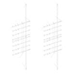 Biamp Desono ENT-CB2 ENTASYS Coupler Bracket Qty 2 (Black) - 911.1384.900 - Creation Networks