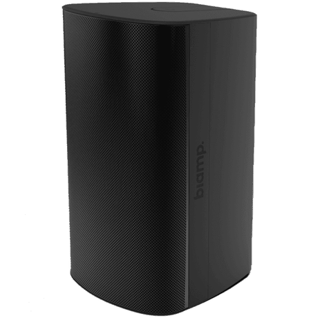 Biamp Desono EX-S10-UB 10” Coaxial Surface Mount Indoor/Outdoor Loudspeaker w/ HF compression driver. 8 Ohm or 70V/100V operation, included indexing u-bracket and weather cover (Black) - 911.1820.900 - Creation Networks
