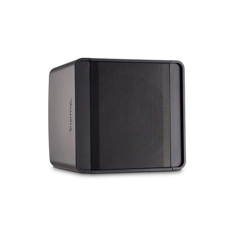 Biamp Desono KUBO5 5.25" compact design two-way surface mount loudspeaker, 8 ohms / 80 watts, mounting bracket and safety cable included (Pair, Black) - 911.0687.900 - Creation Networks