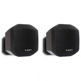 Biamp Desono MASK2 2.5" compact design surface mount loudspeaker, 8 ohms / 50 watts, wall bracket included (Pair, Black) - 911.0635.900 - Creation Networks