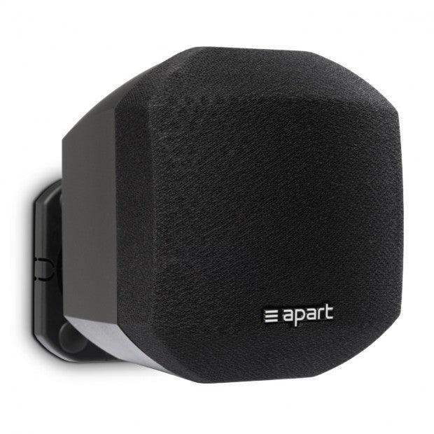 Biamp Desono MASK2 2.5" compact design surface mount loudspeaker, 8 ohms / 50 watts, wall bracket included (Pair, Black) - 911.0635.900 - Creation Networks