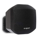 Biamp Desono MASK2 2.5" compact design surface mount loudspeaker, 8 ohms / 50 watts, wall bracket included (Pair, Black) - 911.0635.900 - Creation Networks