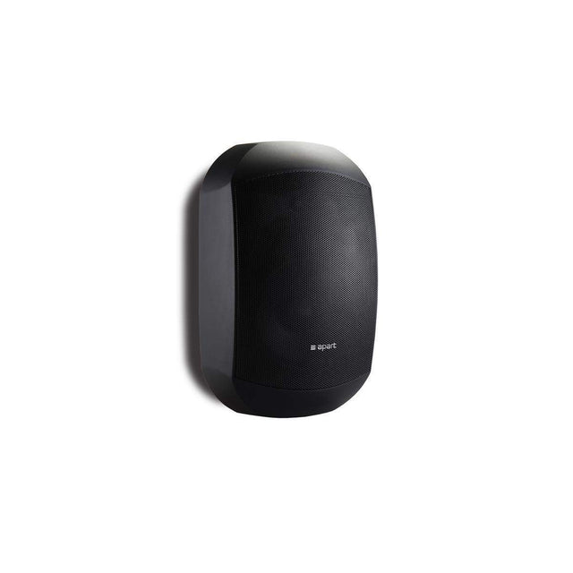 Biamp Desono MASK4C 4.25" small design two-way surface mount loudspeaker, 8 ohms / 70 watts, CLICKMOUNT bracket and safety cable included (Pair, Black) - 911.0637.900 - Creation Networks